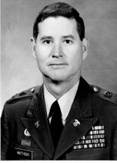 Colonel (Ret) Larry W. Matthews 
